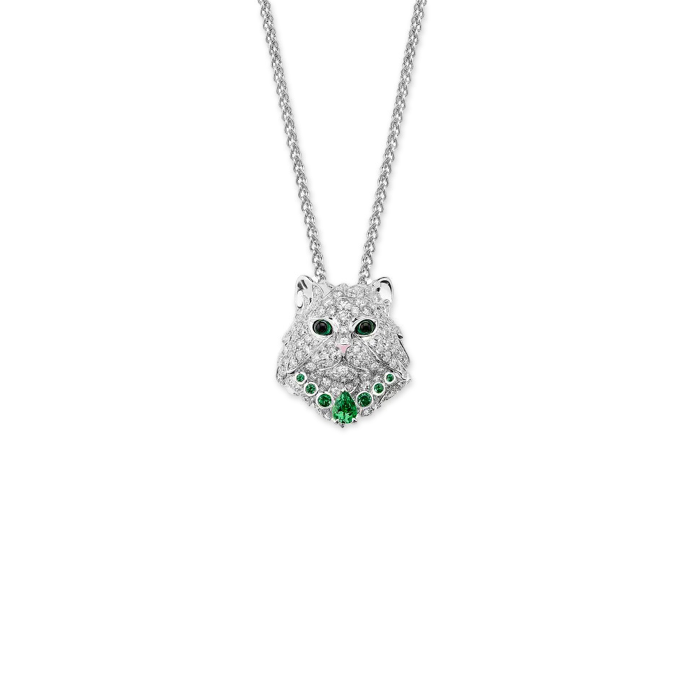 BOUCHERON WLADIMIR, THE CAT PENDANT JPN00661